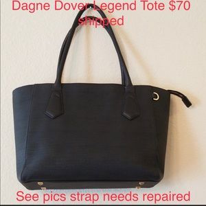 Dagne Dover black legend tote